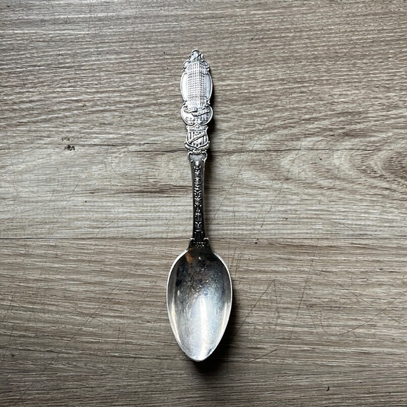 Seattle Union Savings Trust Company Antique Silver Plated Spoon - Picture 1 of 7